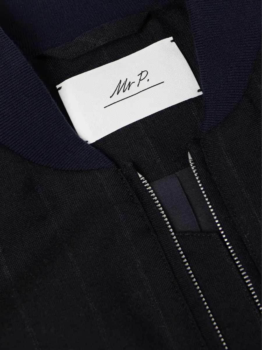 MR P. Striped Wool-Twill Bomber Jacket - Men | Thumbnail 6