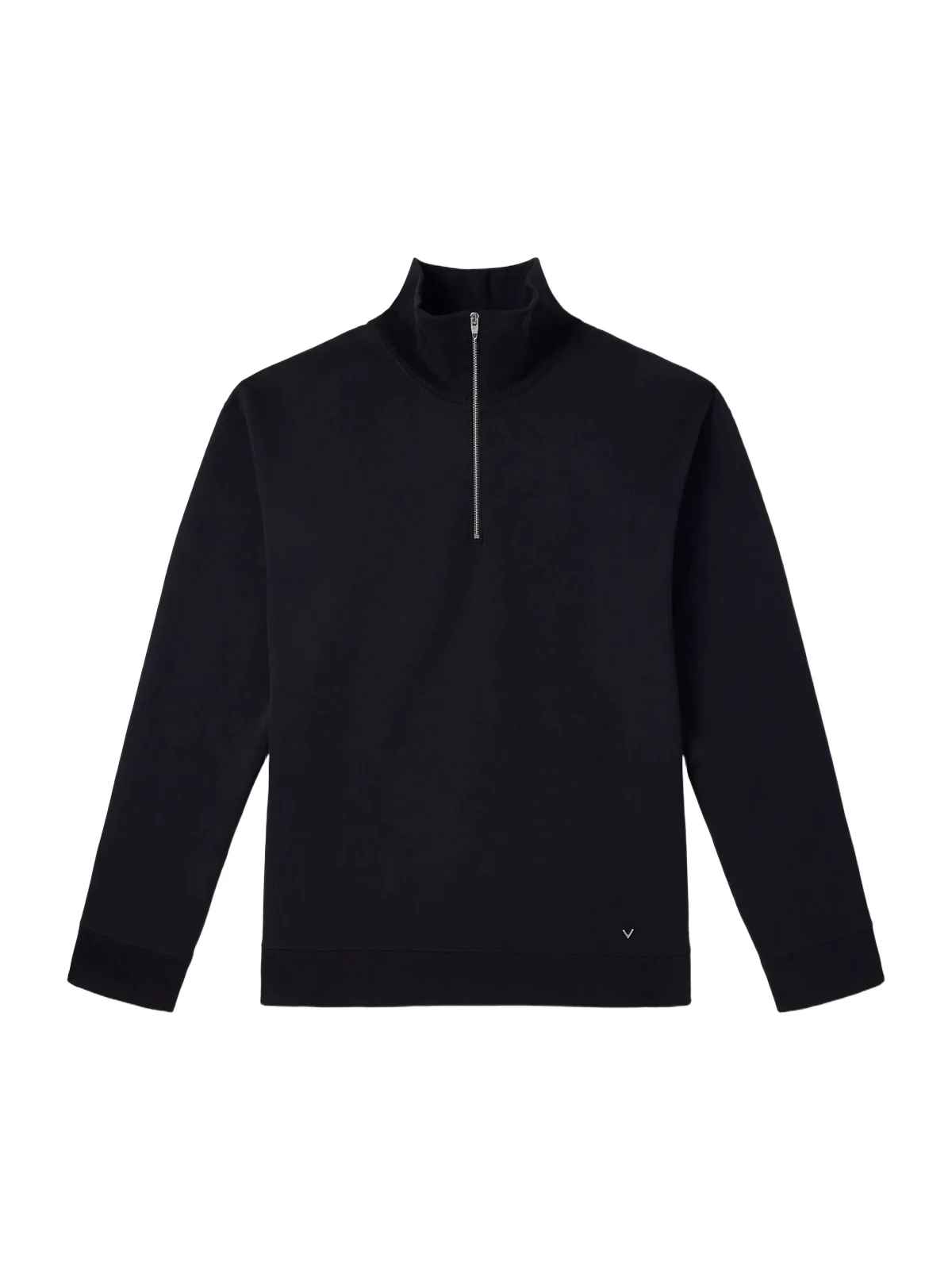 Valentino Garavani Cotton-Blend Jersey Half-Zip Sweatshirt - Men