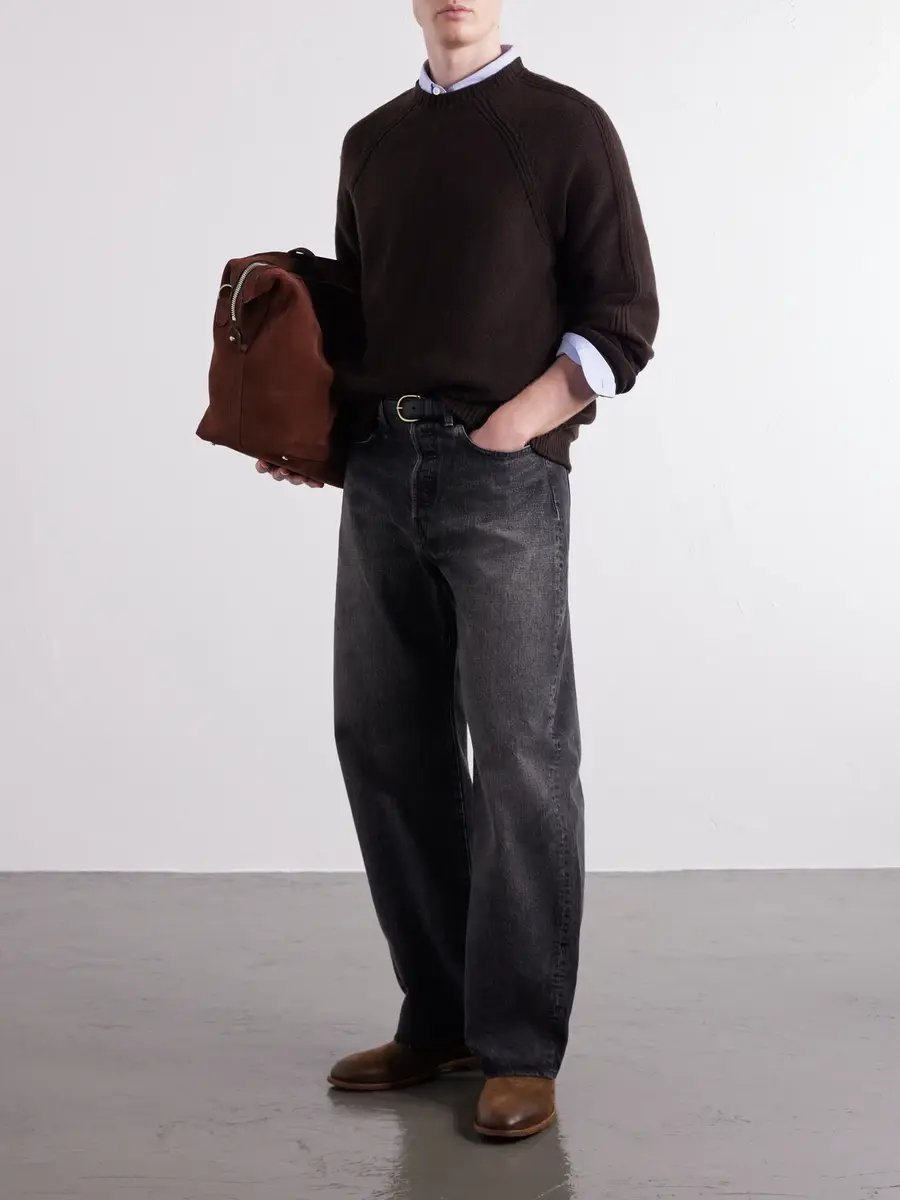 Inis Meáin Wool Sweater - Men | Thumbnail 2 Inis Meáin Wool Sweater - Men | Thumbnail 2