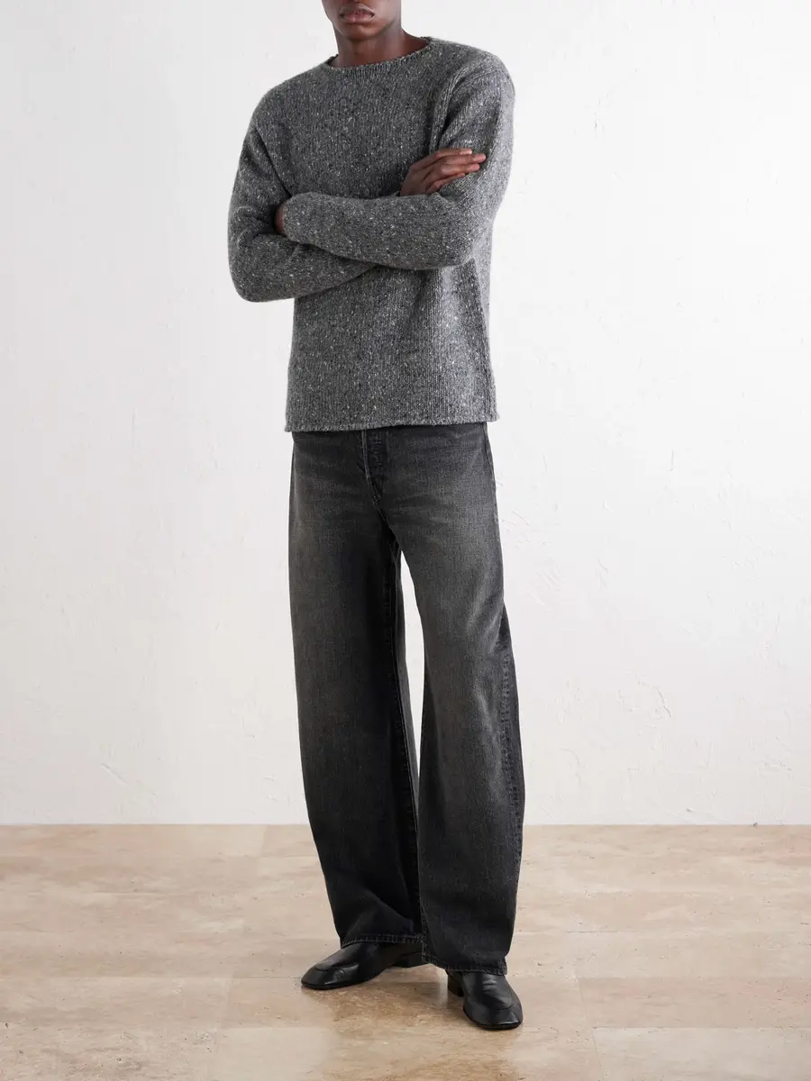 Auralee Wool Sweater - Men | Thumbnail 2 Auralee Wool Sweater - Men | Thumbnail 2