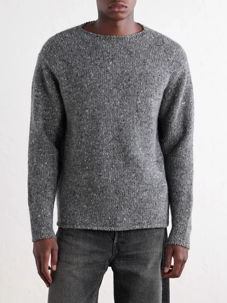 Auralee Wool Sweater - Men | Thumbnail 3 Auralee Wool Sweater - Men | Thumbnail 3