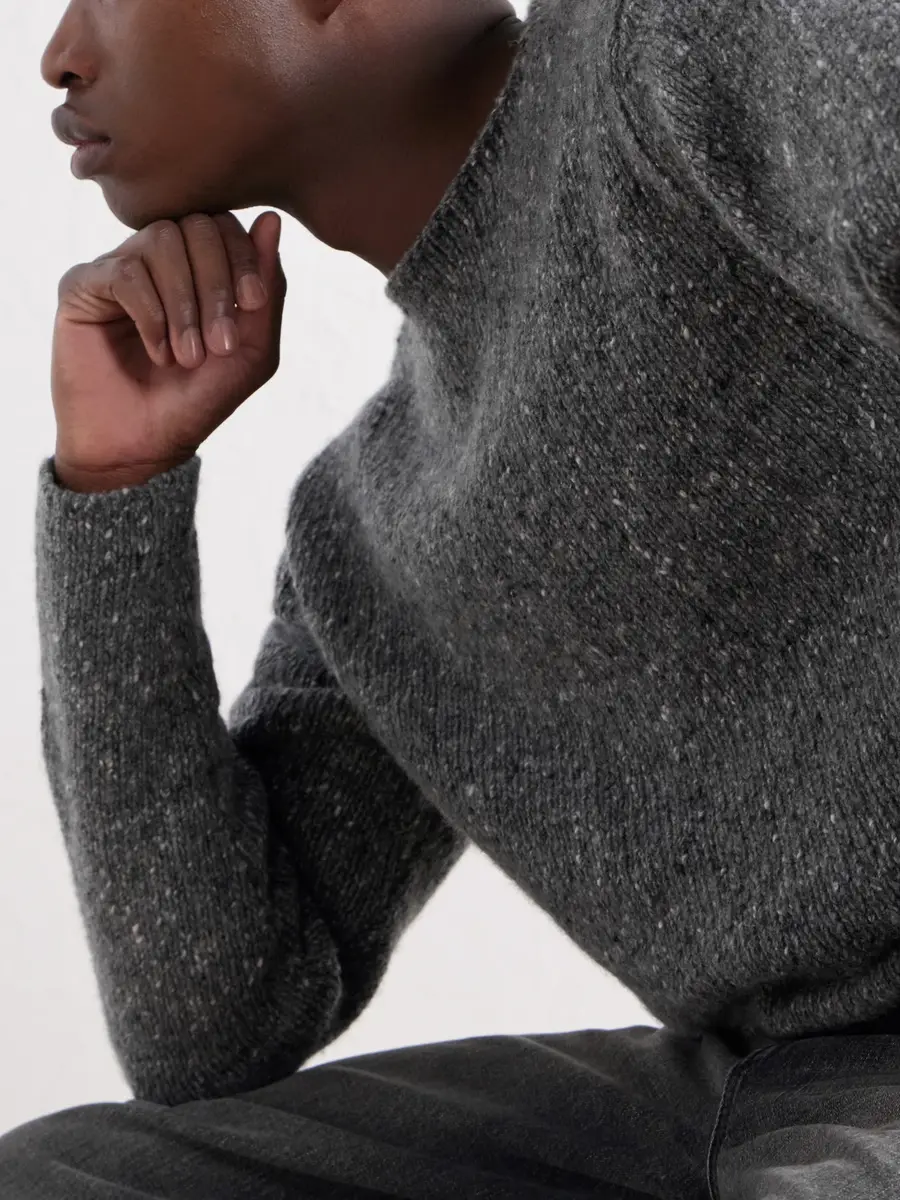 Auralee Wool Sweater - Men | Thumbnail 5 Auralee Wool Sweater - Men | Thumbnail 5