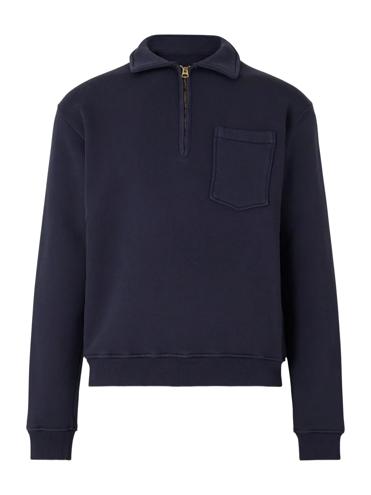 Fortela Yale Cotton-Jersey Half-Zip Polo Sweatshirt - Men