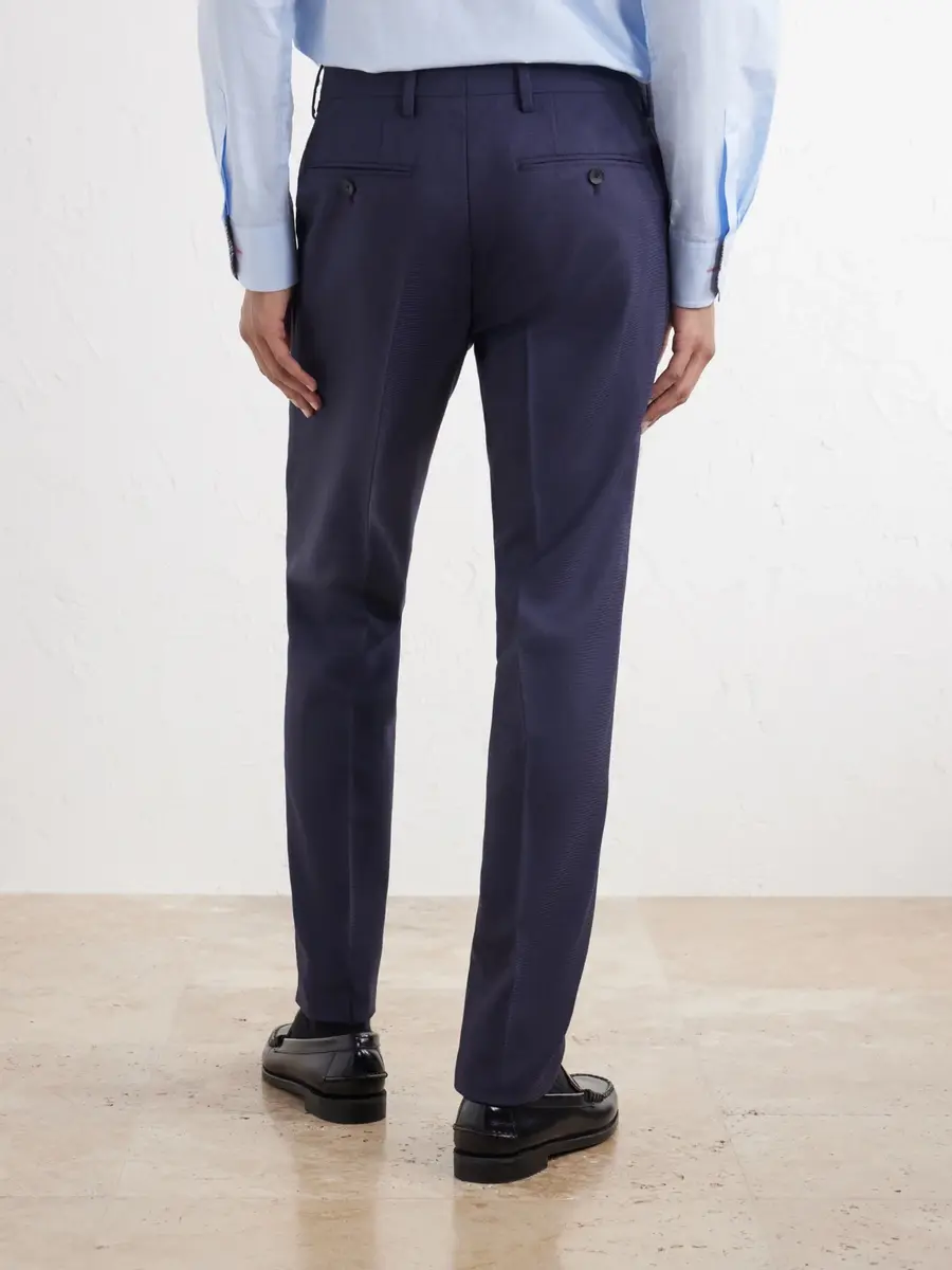 MR P. Slim-Leg Houndstooth Wool Suit Trousers - Men | Thumbnail 4 MR P. Slim-Leg Houndstooth Wool Suit Trousers - Men | Thumbnail 4