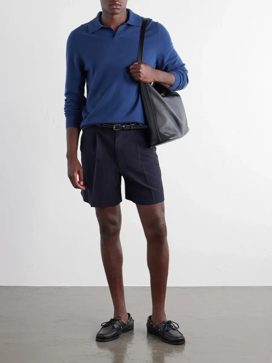 MR P. Cashmere Polo Sweater - Men | Thumbnail 2 MR P. Cashmere Polo Sweater - Men | Thumbnail 2
