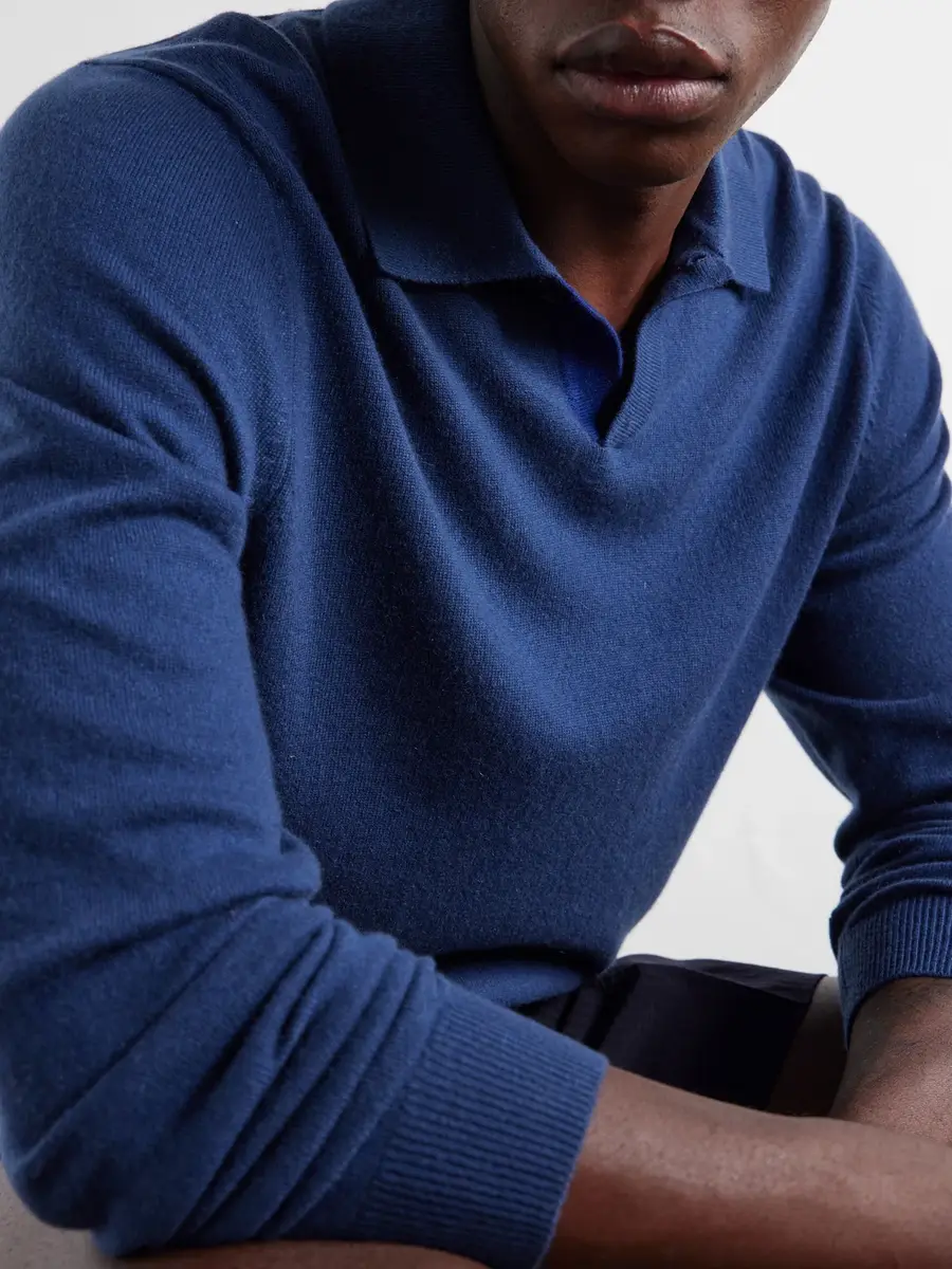 MR P. Cashmere Polo Sweater - Men | Thumbnail 5 MR P. Cashmere Polo Sweater - Men | Thumbnail 5