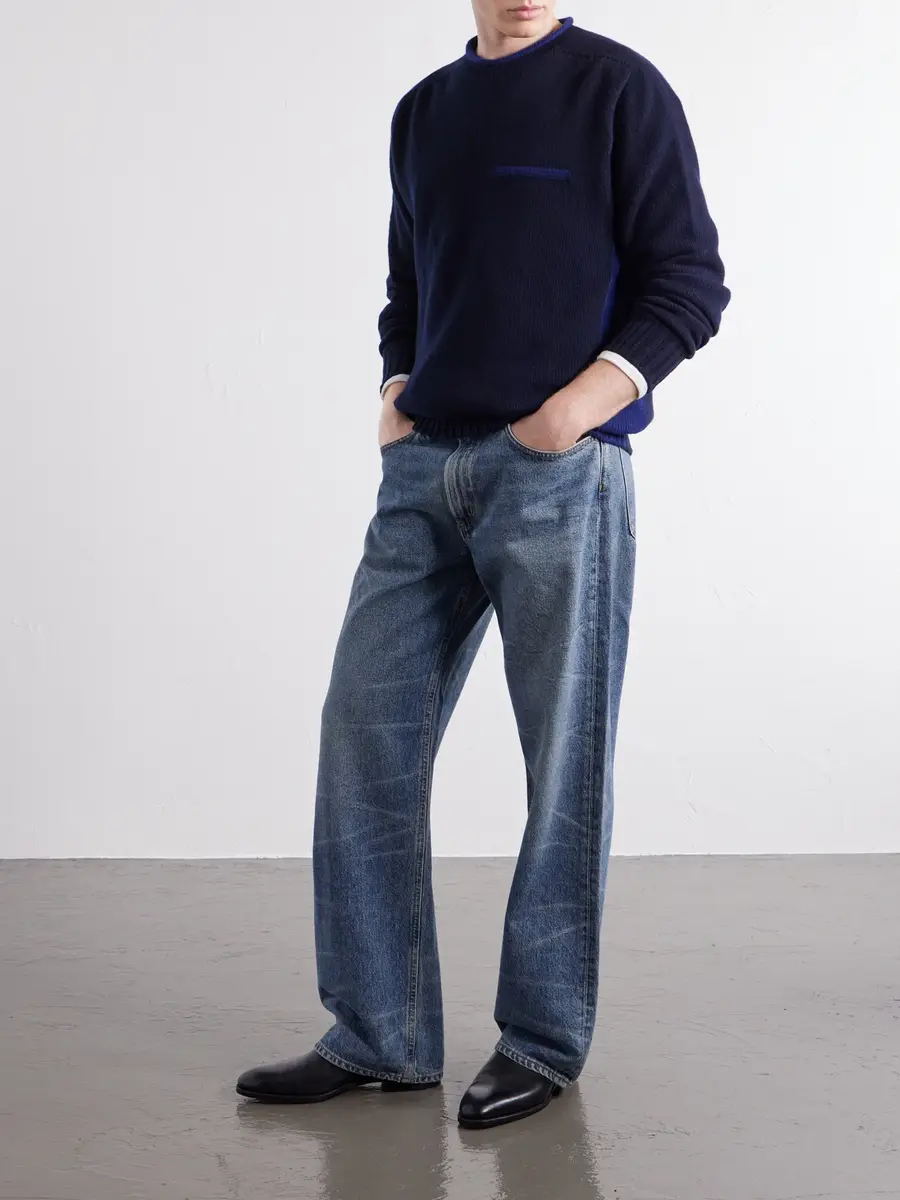 Inis Meáin Wool Sweater - Men | Thumbnail 2 Inis Meáin Wool Sweater - Men | Thumbnail 2