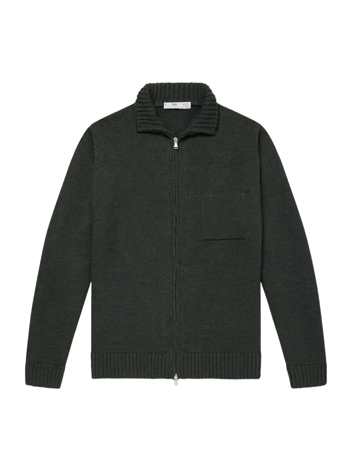 Inis Meáin Wool and Linen-Blend Zip-Up Cardigan - Men