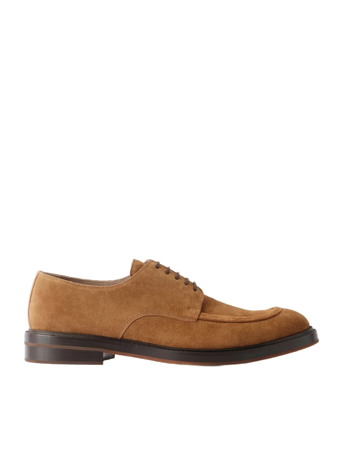 Manolo Blahnik Newbury Suede Derby Shoes - Men