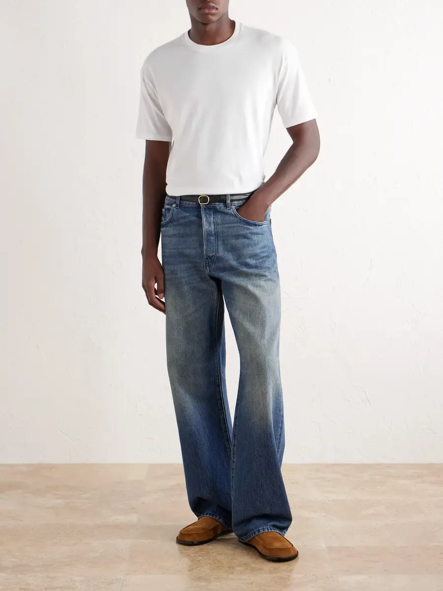 Auralee Seamless Cotton-Jersey T-Shirt - Men | Thumbnail 2 Auralee Seamless Cotton-Jersey T-Shirt - Men | Thumbnail 2