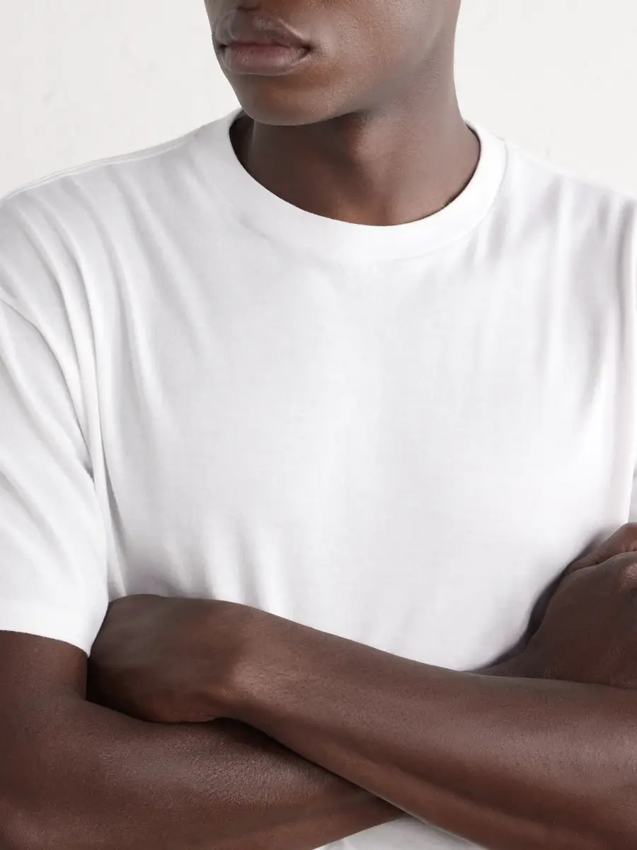 Auralee Seamless Cotton-Jersey T-Shirt - Men | Thumbnail 5 Auralee Seamless Cotton-Jersey T-Shirt - Men | Thumbnail 5
