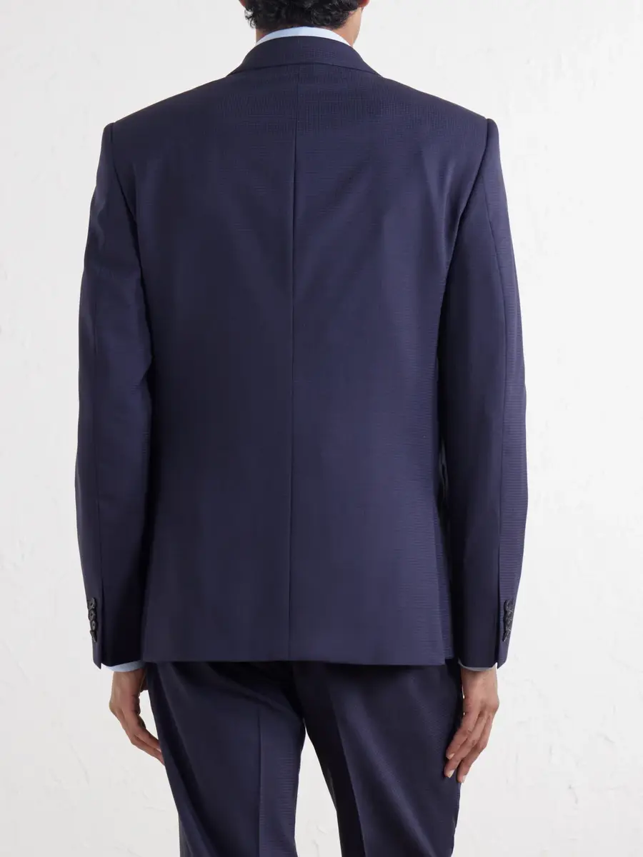 MR P. Double-Breasted Houndstooth Wool Suit Jacket - Men | Thumbnail 4