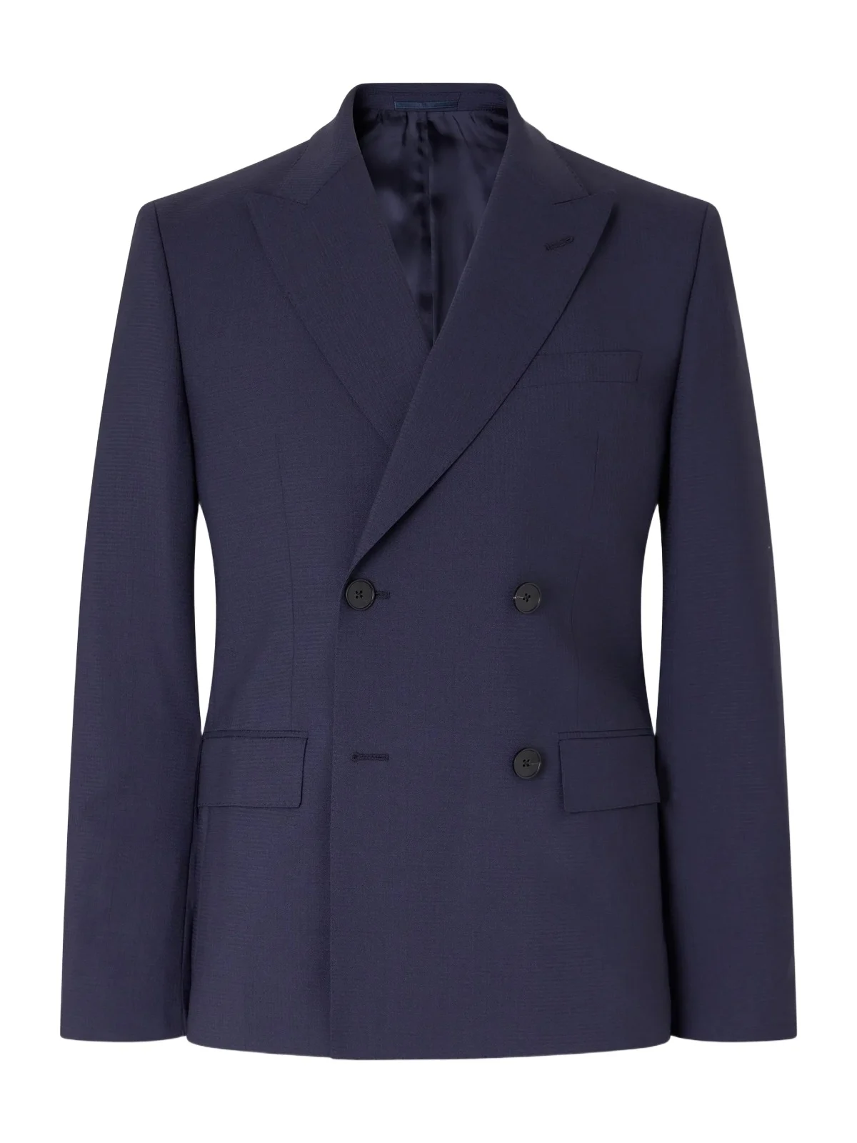 MR P. Double-Breasted Houndstooth Wool Suit Jacket - Men