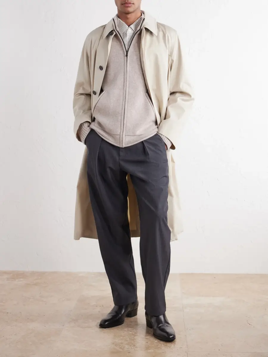 James Perse Cashmere Zip-Up Cardigan - Men | Thumbnail 2