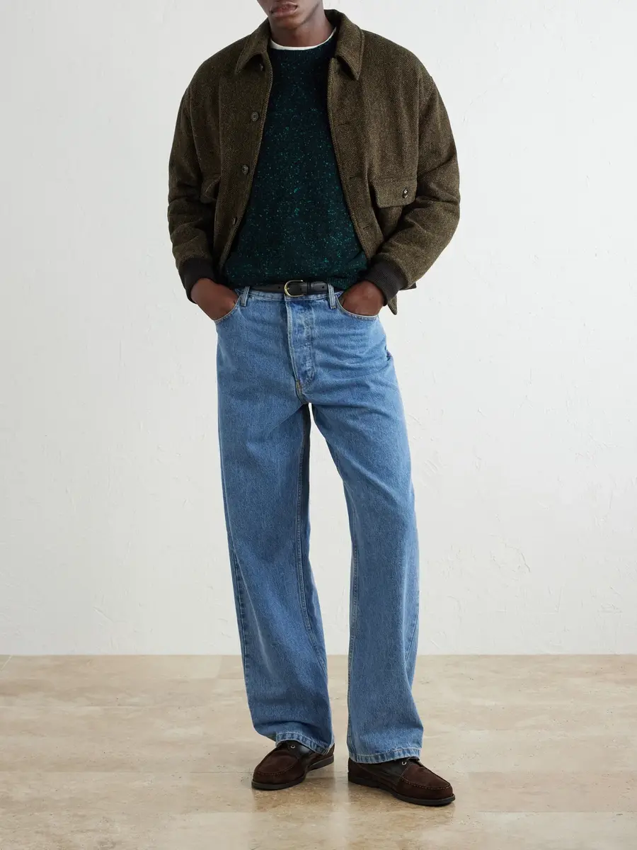 Inis Meáin Merino Wool and Cashmere-Blend Sweater - Men | Thumbnail 2 Inis Meáin Merino Wool and Cashmere-Blend Sweater - Men | Thumbnail 2