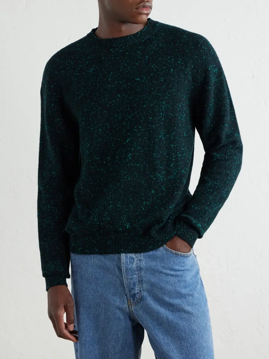 Inis Meáin Merino Wool and Cashmere-Blend Sweater - Men | Thumbnail 3 Inis Meáin Merino Wool and Cashmere-Blend Sweater - Men | Thumbnail 3