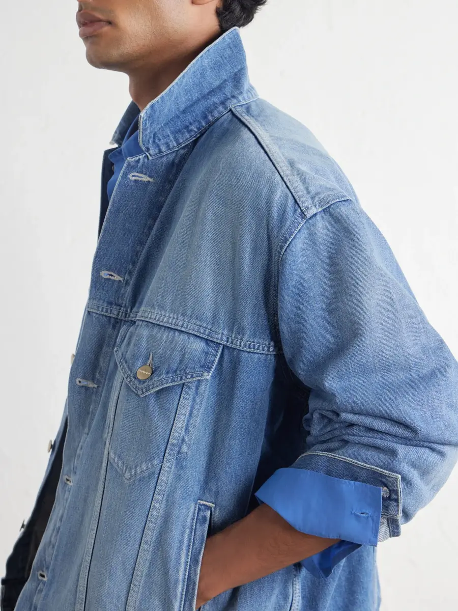 Graphpaper Selvage Denim Jacket - Men | Thumbnail 5 Graphpaper Selvage Denim Jacket - Men | Thumbnail 5