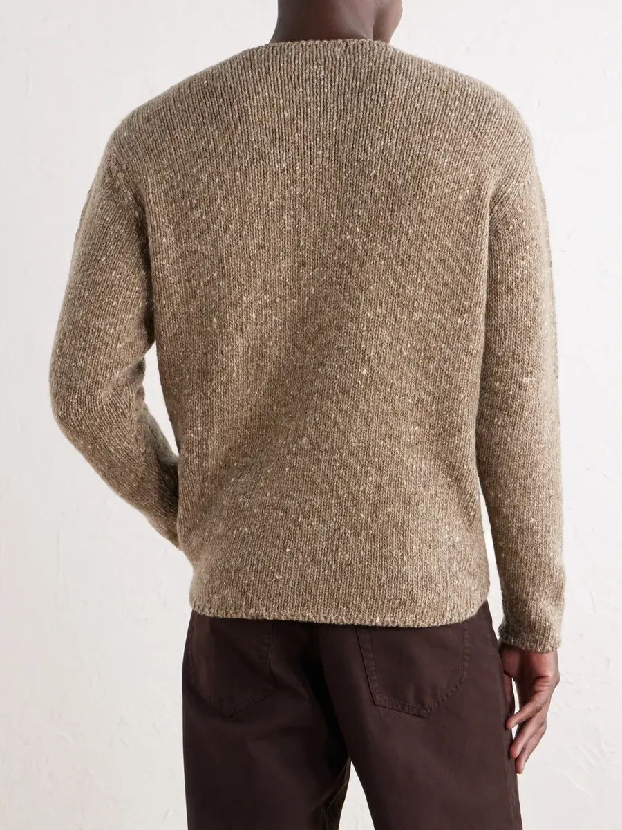Auralee Wool Sweater - Men | Thumbnail 4 Auralee Wool Sweater - Men | Thumbnail 4