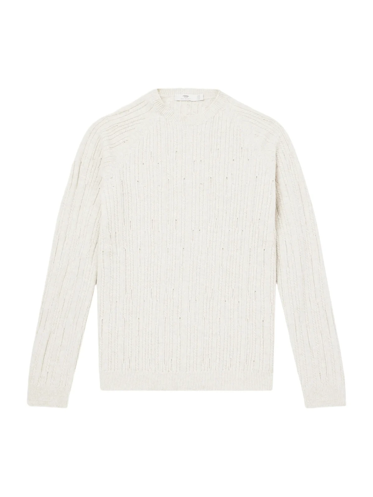 Inis Meáin Stranded Sailor Merino Wool and Cashmere-Blend Sweater - Men