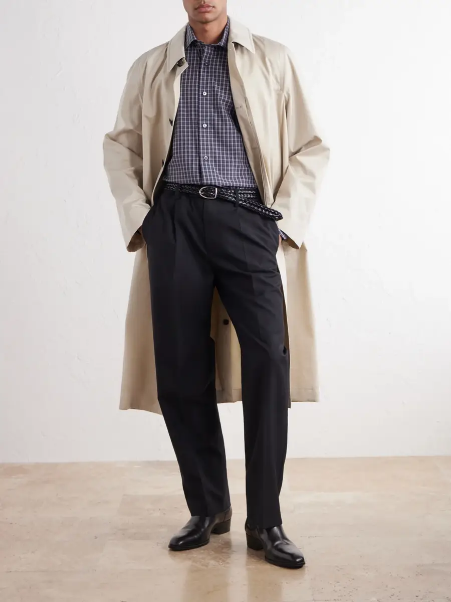 Zegna Centoquaranta Checked Cotton-Twill Shirt - Men | Thumbnail 2 Zegna Centoquaranta Checked Cotton-Twill Shirt - Men | Thumbnail 2