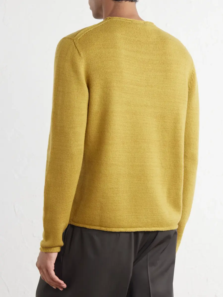 Inis Meáin Merino Wool and Linen-Blend Sweater - Men | Thumbnail 4