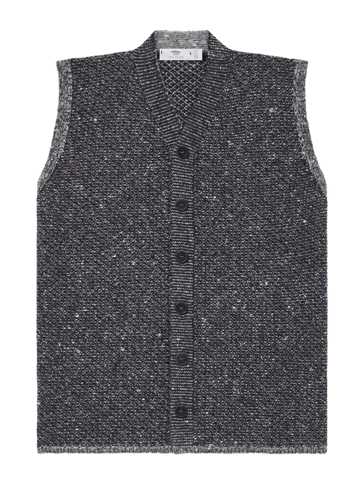 Inis Meáin Breidin Merino Wool and Cashmere-Blend Gilet - Men