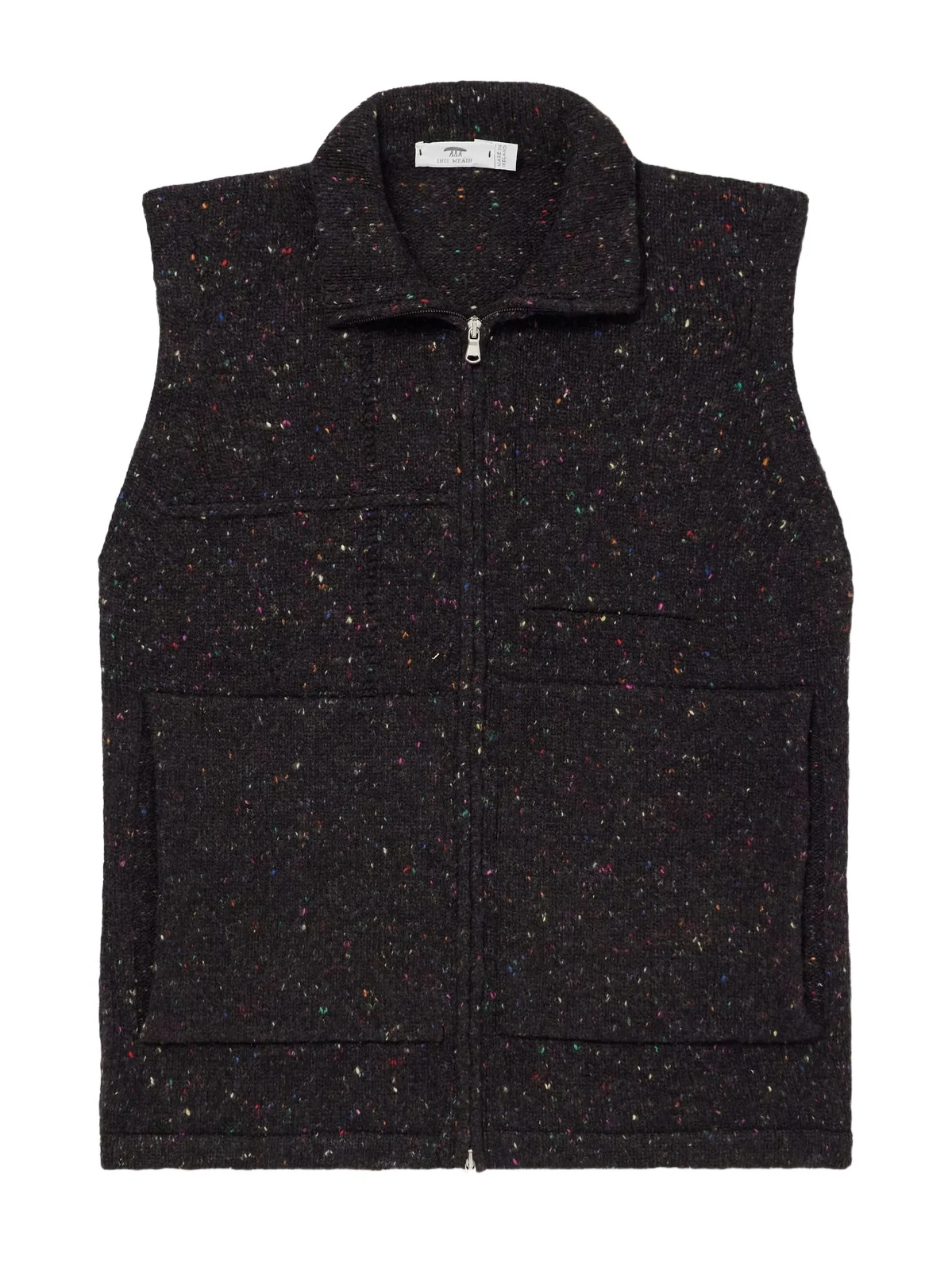 Inis Meáin Lifeline Wool and Cashmere-Blend Gilet - Men