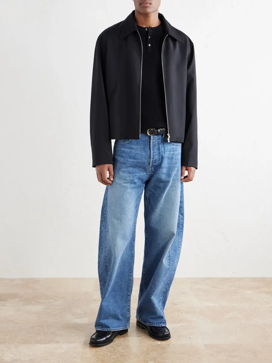 MR P. Ribbed Wool and Cashmere Henley Sweater - Men | Thumbnail 2