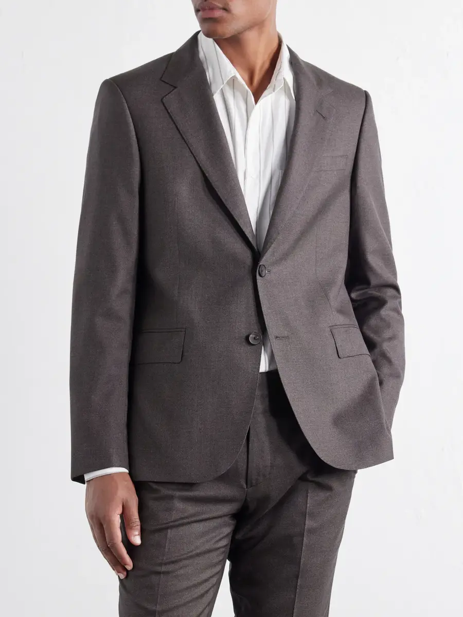 MR P. Luxe Slim-Fit Wool and Silk-Blend Suit Jacket - Men | Thumbnail 3