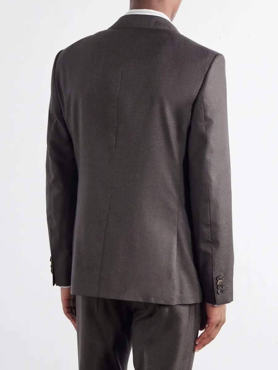MR P. Luxe Slim-Fit Wool and Silk-Blend Suit Jacket - Men | Thumbnail 4