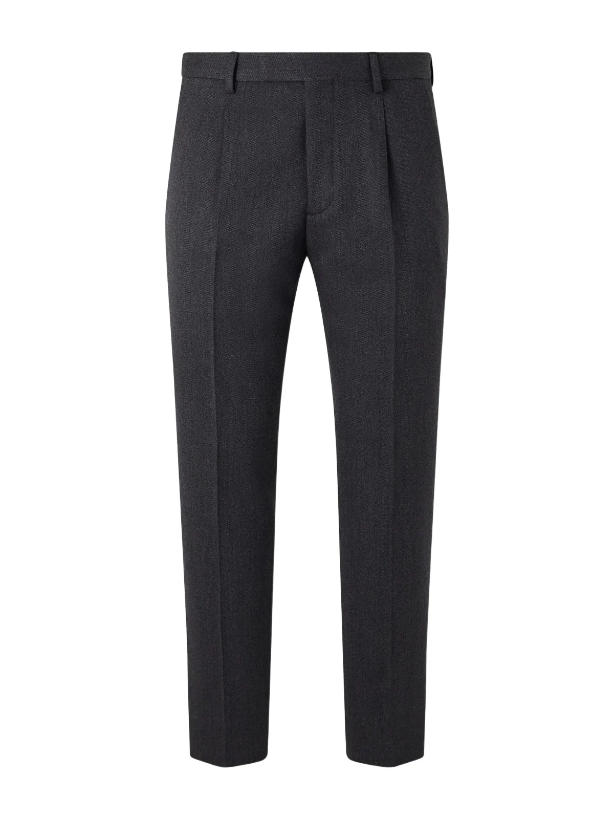 Straight-Leg Wool and Cashmere-Blend Twill Trousers - Men