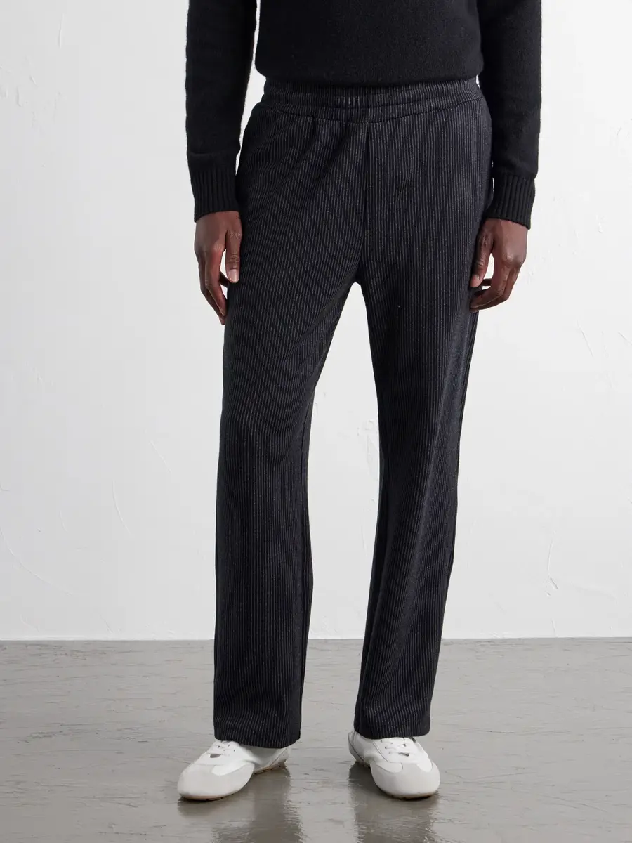 MR P. Straight-Leg Striped Cotton-Blend Jersey Sweatpants - Men | Thumbnail 3 MR P. Straight-Leg Striped Cotton-Blend Jersey Sweatpants - Men | Thumbnail 3