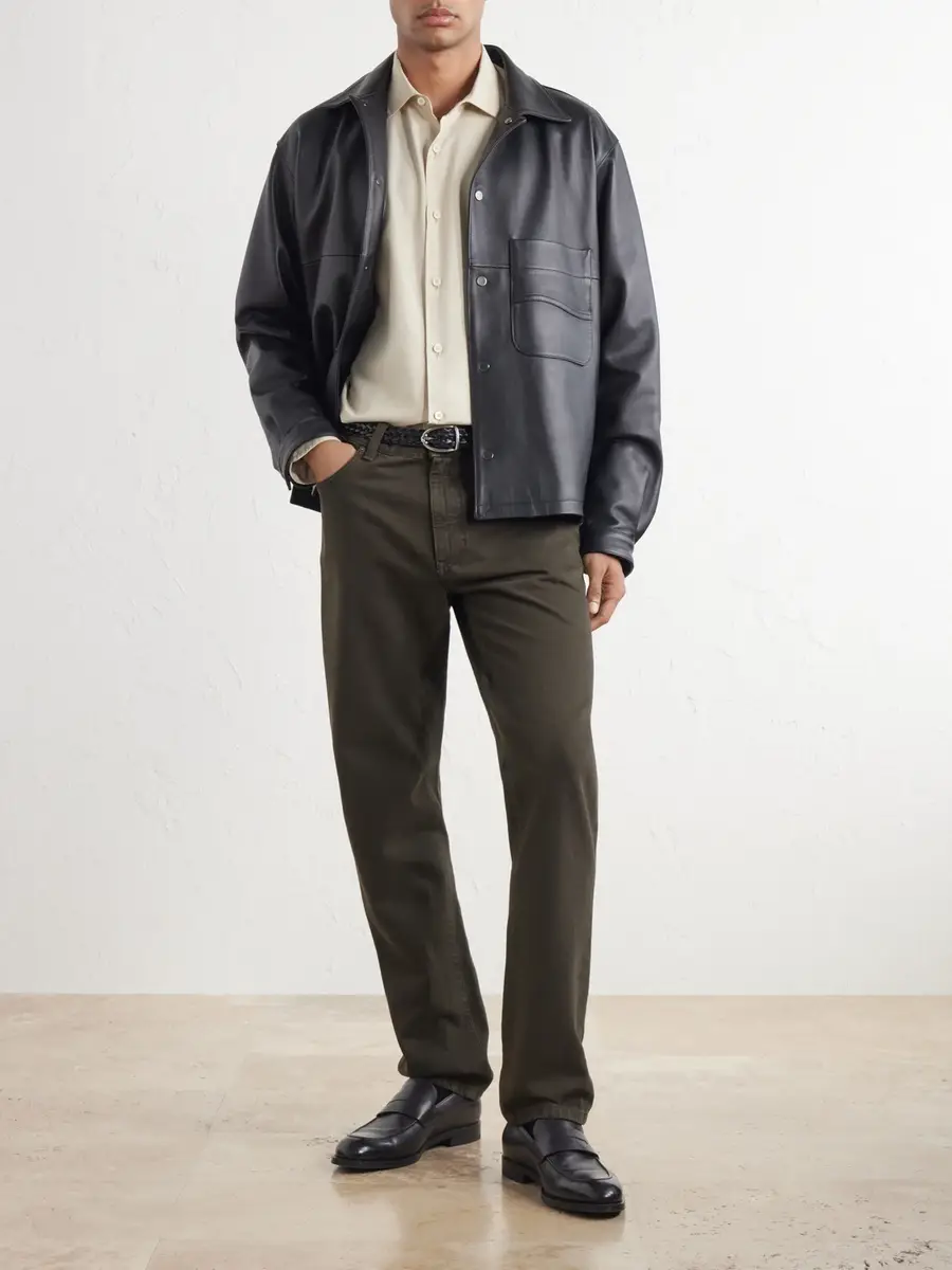 Zegna Roccia Slim-Fit Garment-Dyed Jeans - Men | Thumbnail 2 Zegna Roccia Slim-Fit Garment-Dyed Jeans - Men | Thumbnail 2