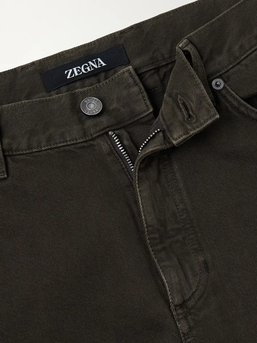 Zegna Roccia Slim-Fit Garment-Dyed Jeans - Men | Thumbnail 6 Zegna Roccia Slim-Fit Garment-Dyed Jeans - Men | Thumbnail 6