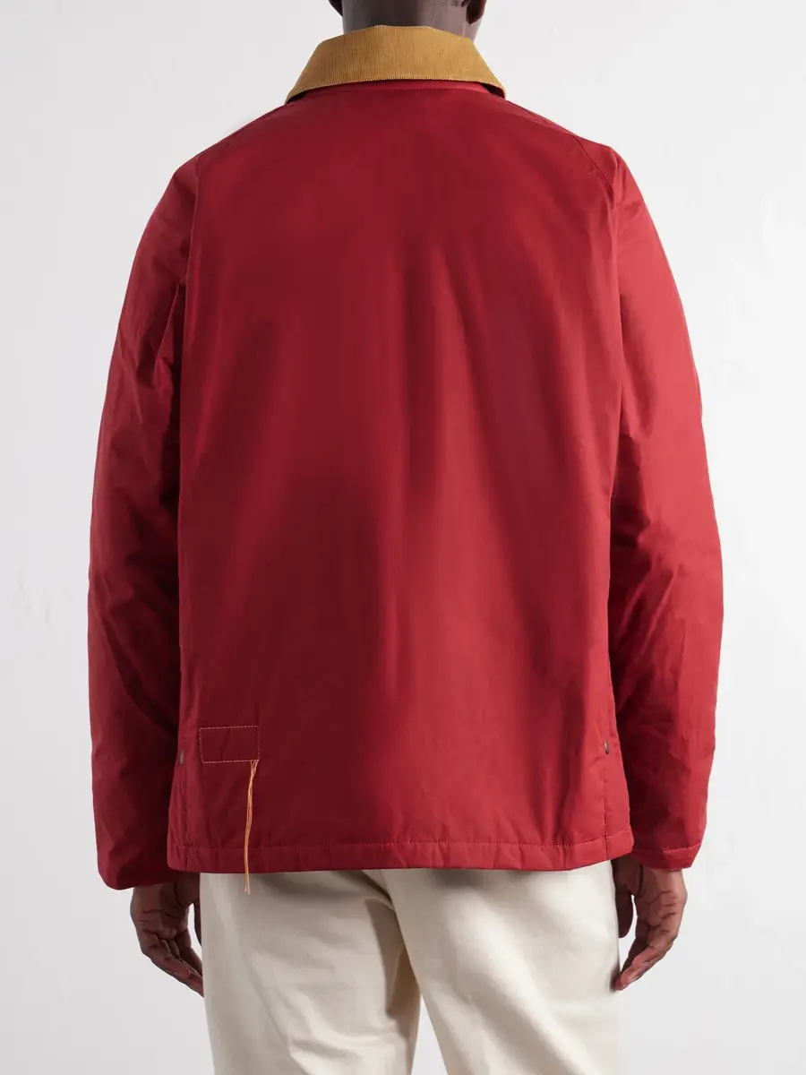 Fortela Bristol Corduroy-Trimmed Waxed Cotton-Canvas Jacket - Men | Thumbnail 4 Fortela Bristol Corduroy-Trimmed Waxed Cotton-Canvas Jacket - Men | Thumbnail 4