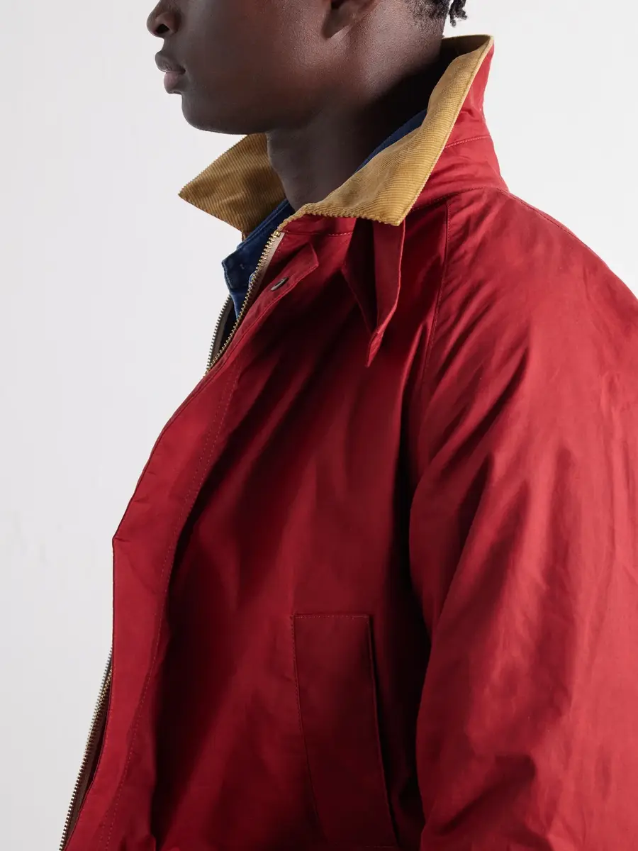 Fortela Bristol Corduroy-Trimmed Waxed Cotton-Canvas Jacket - Men | Thumbnail 5 Fortela Bristol Corduroy-Trimmed Waxed Cotton-Canvas Jacket - Men | Thumbnail 5