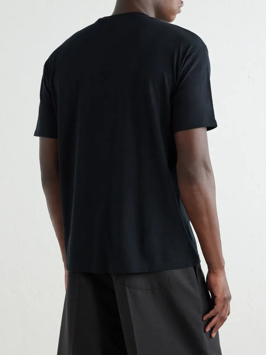 Auralee Seamless Cotton-Jersey T-Shirt - Men | Thumbnail 4 Auralee Seamless Cotton-Jersey T-Shirt - Men | Thumbnail 4