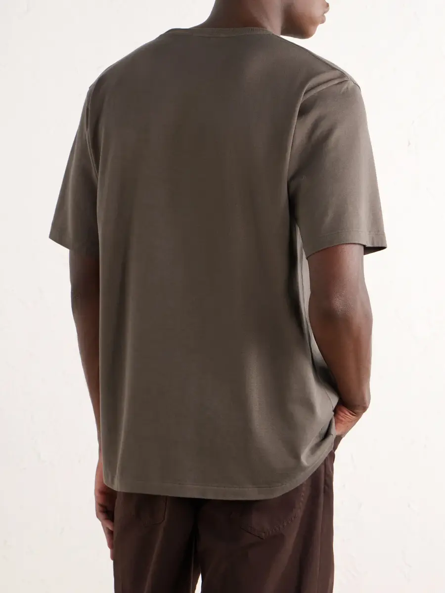 Auralee Luster Cotton-Jersey T-Shirt - Men | Thumbnail 4 Auralee Luster Cotton-Jersey T-Shirt - Men | Thumbnail 4