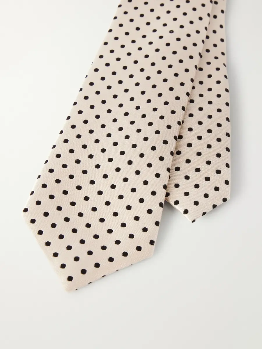 Tom Ford 6cm Polka-Dot Silk-Twill Tie - Men | Thumbnail 4 Tom Ford 6cm Polka-Dot Silk-Twill Tie - Men | Thumbnail 4
