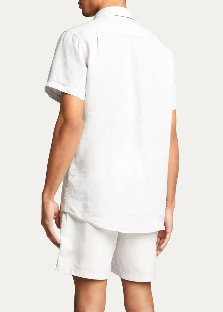 Rodd & Gunn Men's Ellerslie Solid Linen Sport Shirt | Thumbnail 3 Rodd & Gunn Men's Ellerslie Solid Linen Sport Shirt | Thumbnail 3