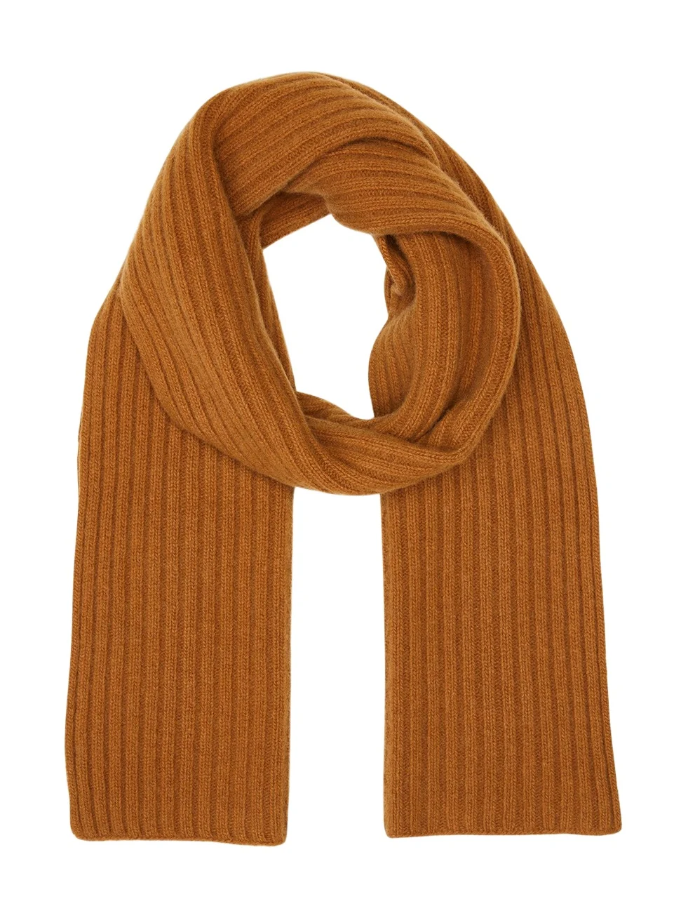 PORTOLANO Ribbed Cashmere Scarf