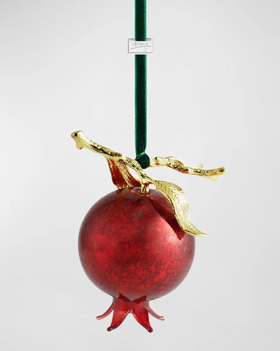 Michael Aram Pomegranate Glass Christmas Ornament | Thumbnail 2 Michael Aram Pomegranate Glass Christmas Ornament | Thumbnail 2