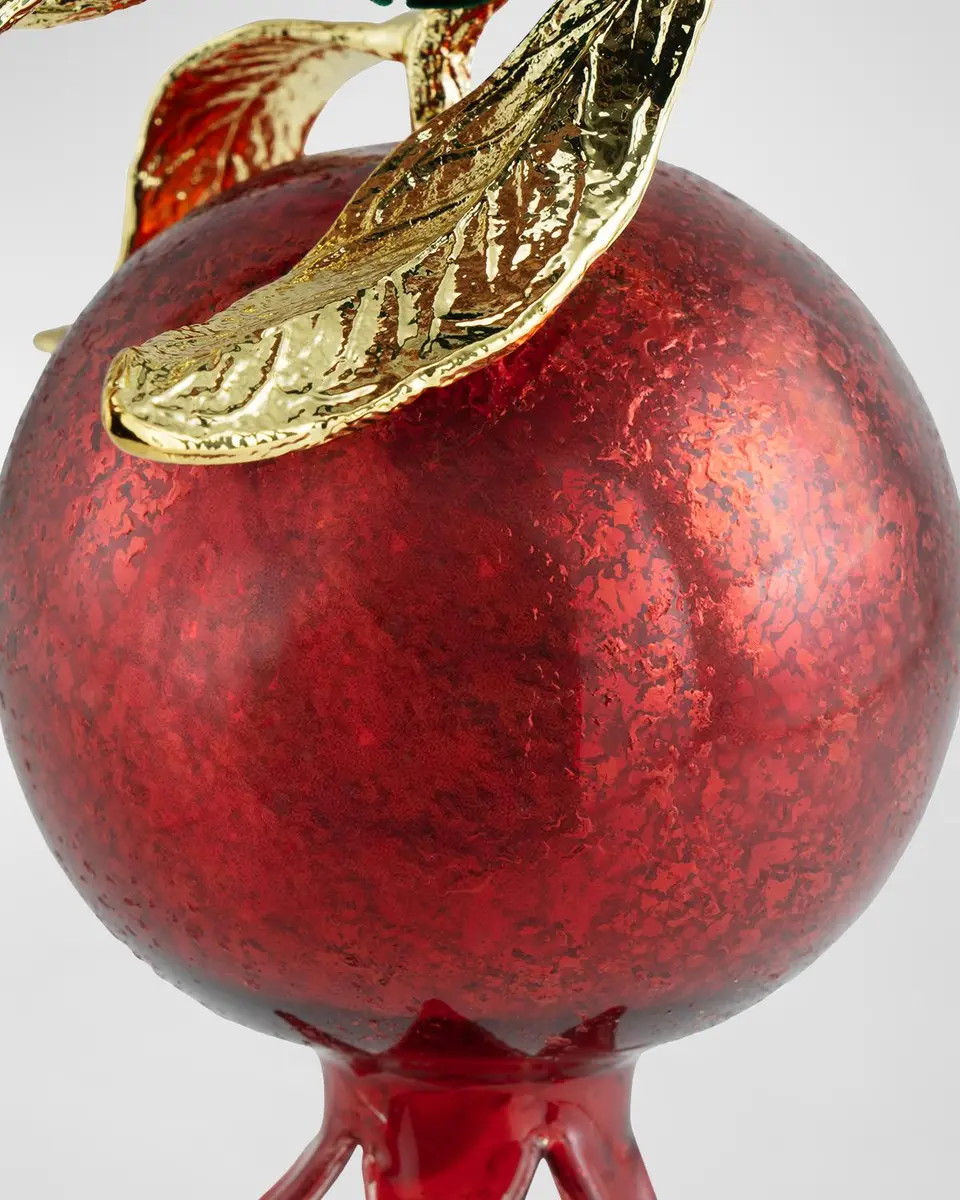 Michael Aram Pomegranate Glass Christmas Ornament | Thumbnail 4 Michael Aram Pomegranate Glass Christmas Ornament | Thumbnail 4