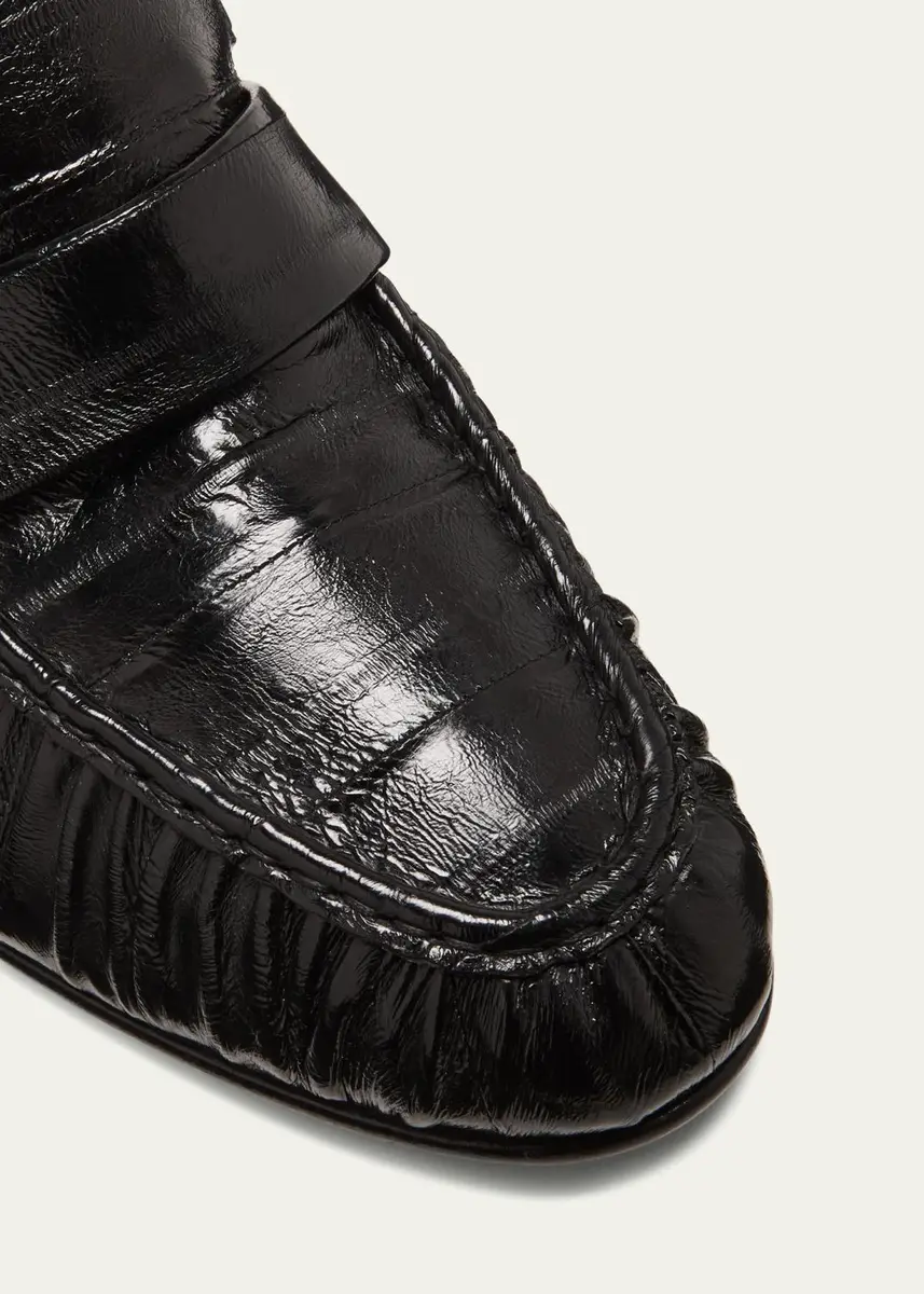 The Row Men's Soft Leather Loafers | Thumbnail 5 The Row Men's Soft Leather Loafers | Thumbnail 5