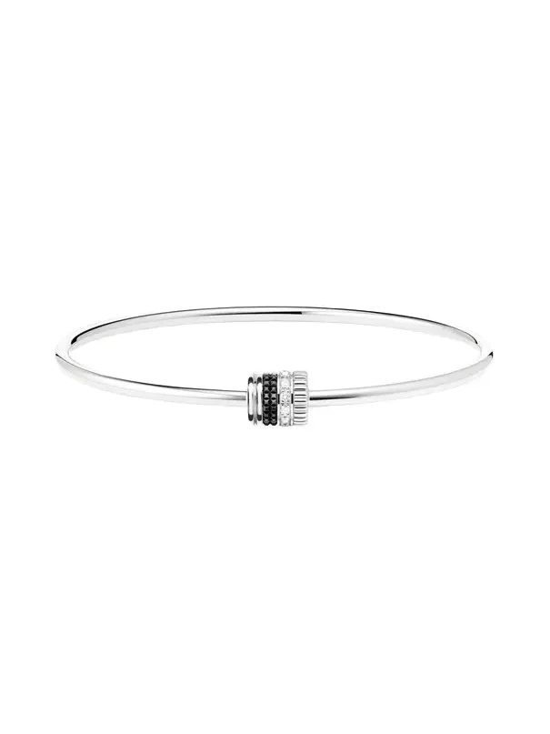 Quatre Black Edition Bangle Bracelet with Diamonds Quatre Black Edition Bangle Bracelet with Diamonds