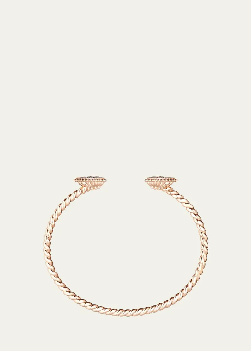 Boucheron 18K Rose Gold Serpent Boheme Bracelet with Diamonds | Thumbnail 3 Boucheron 18K Rose Gold Serpent Boheme Bracelet with Diamonds | Thumbnail 3