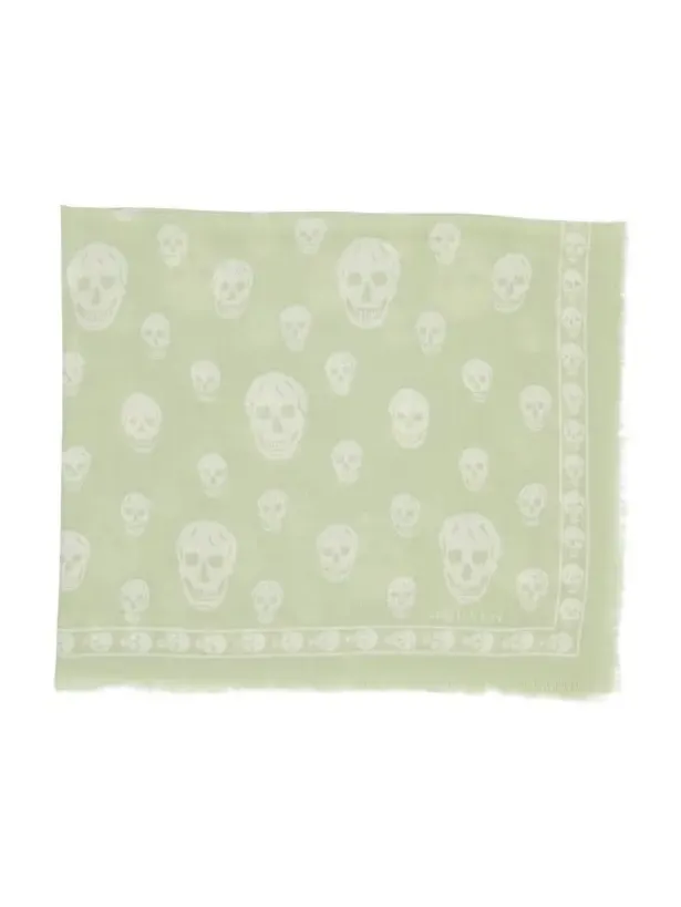 Classic Skull Wool Scarf Classic Skull Wool Scarf
