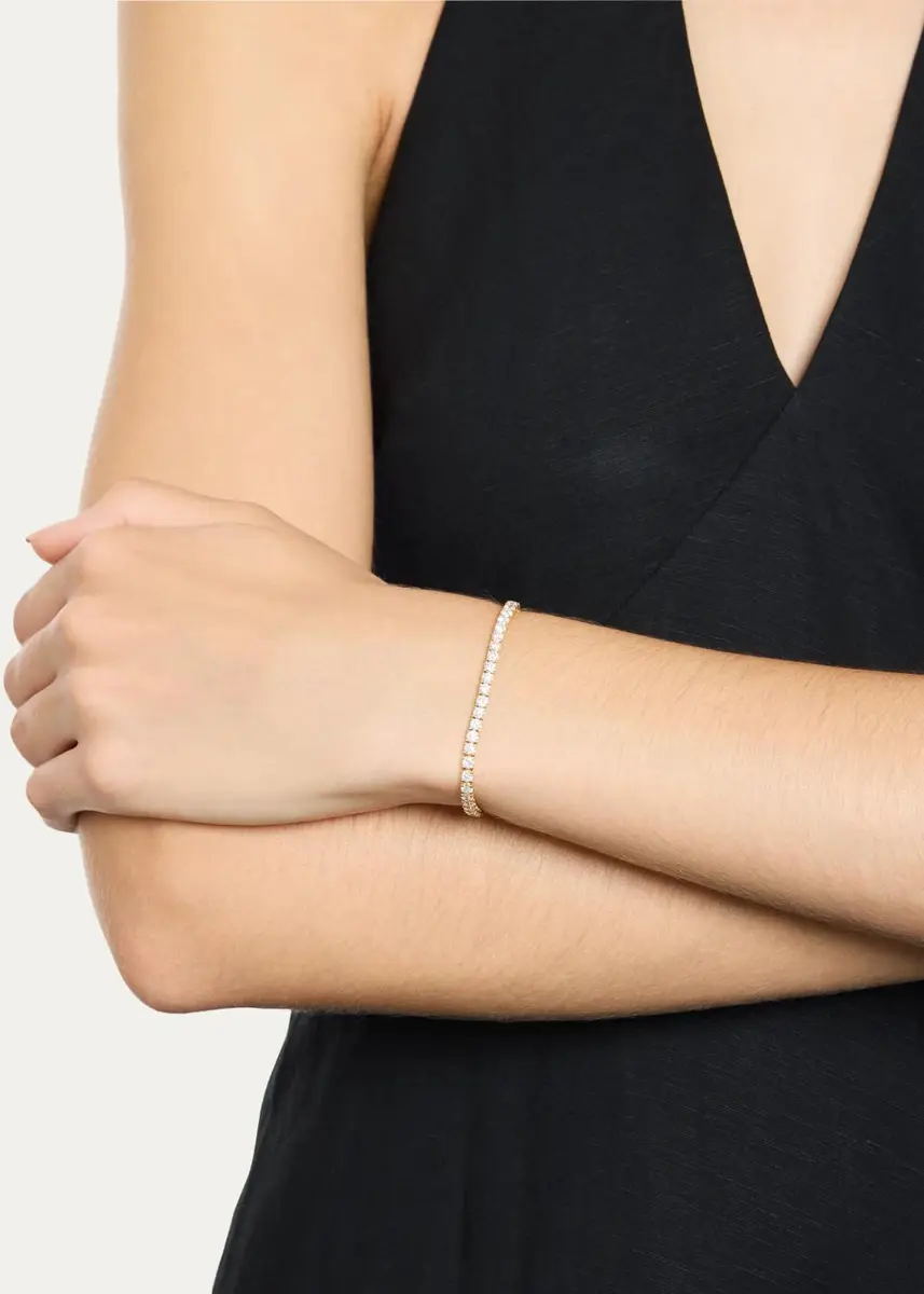 Anita Ko 18K Yellow Gold Large Hepburn Diamond Tennis Bracelet | Thumbnail 2 Anita Ko 18K Yellow Gold Large Hepburn Diamond Tennis Bracelet | Thumbnail 2
