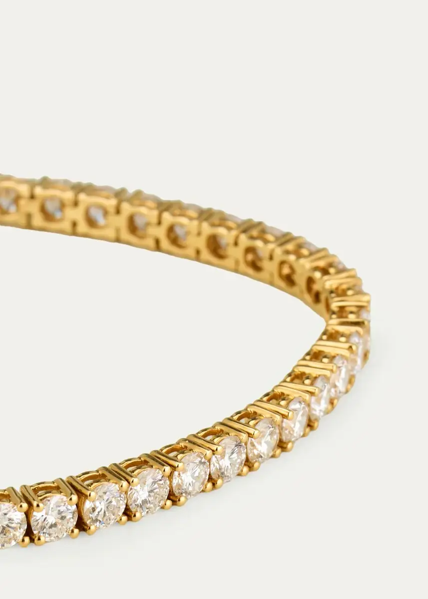 Anita Ko 18K Yellow Gold Large Hepburn Diamond Tennis Bracelet | Thumbnail 3 Anita Ko 18K Yellow Gold Large Hepburn Diamond Tennis Bracelet | Thumbnail 3