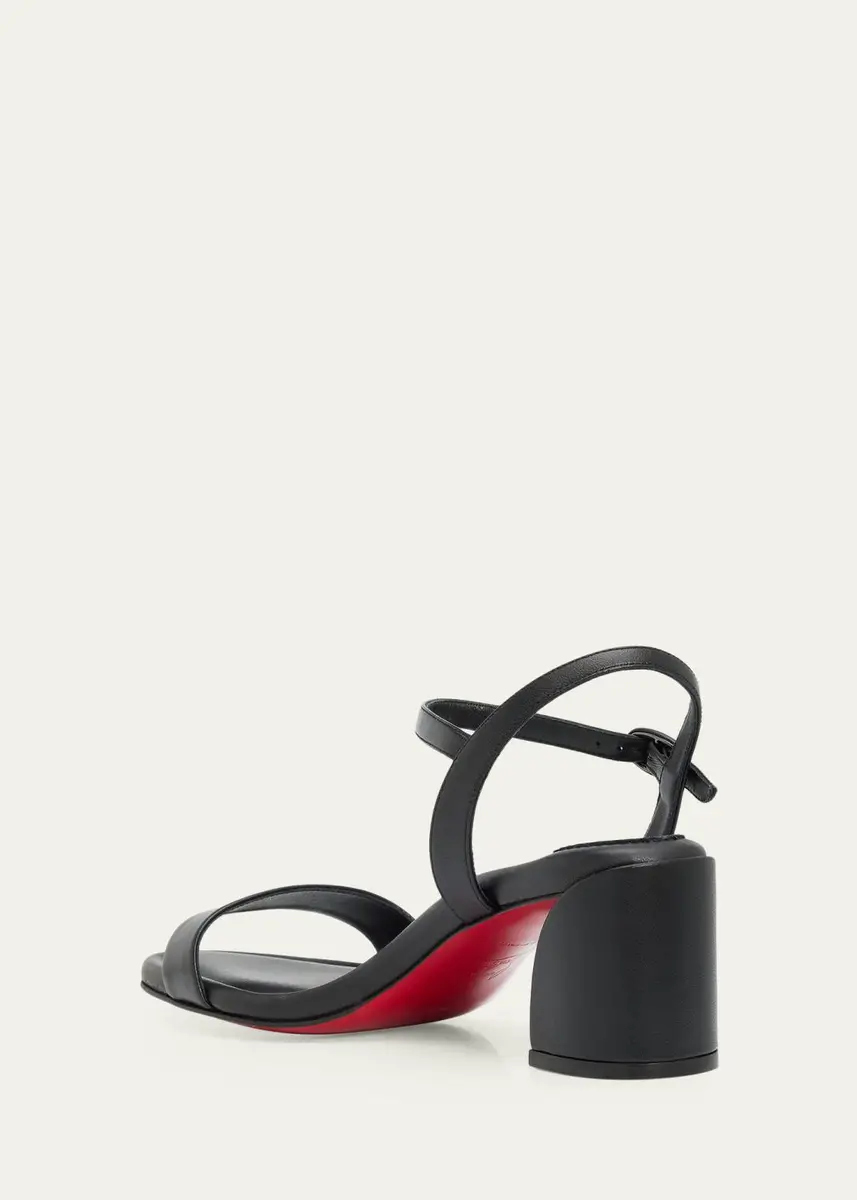 Christian Louboutin 55mm Jane Leather Ankle-Strap Sandals | Thumbnail 8 Christian Louboutin 55mm Jane Leather Ankle-Strap Sandals | Thumbnail 8